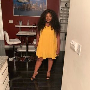 H&M Yellow Dress